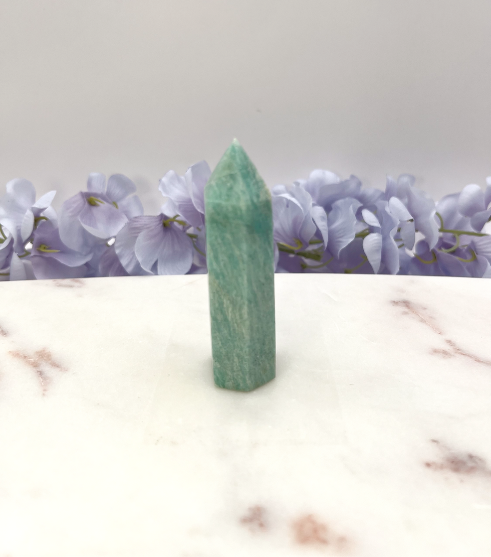 Thumbnail: Amazonite Points: Awaken Your Truth and Enhance Communication