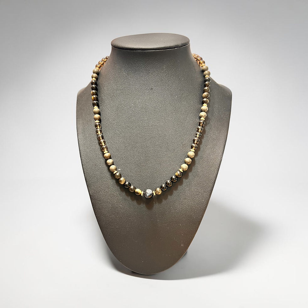 Miniatura: Shadow and Gold Necklace 