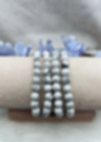 Howlite Bead Bracelet for Calm