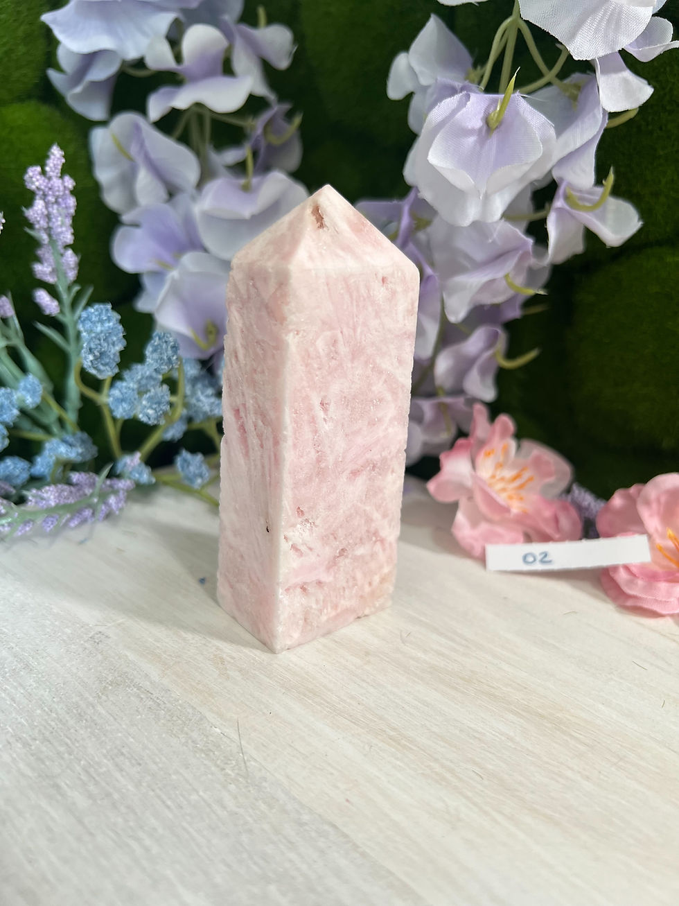 Thumbnail: Delicate Small Pink Aragonite Towers for Healing & Heart Energy