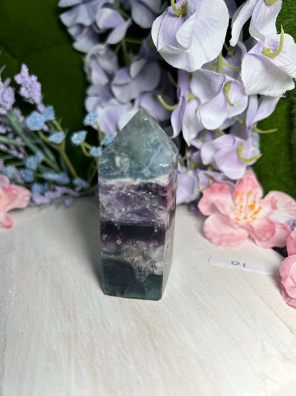 Thumbnail: Beautiful Small Rainbow Fluorite Towers for Healing & Clarity