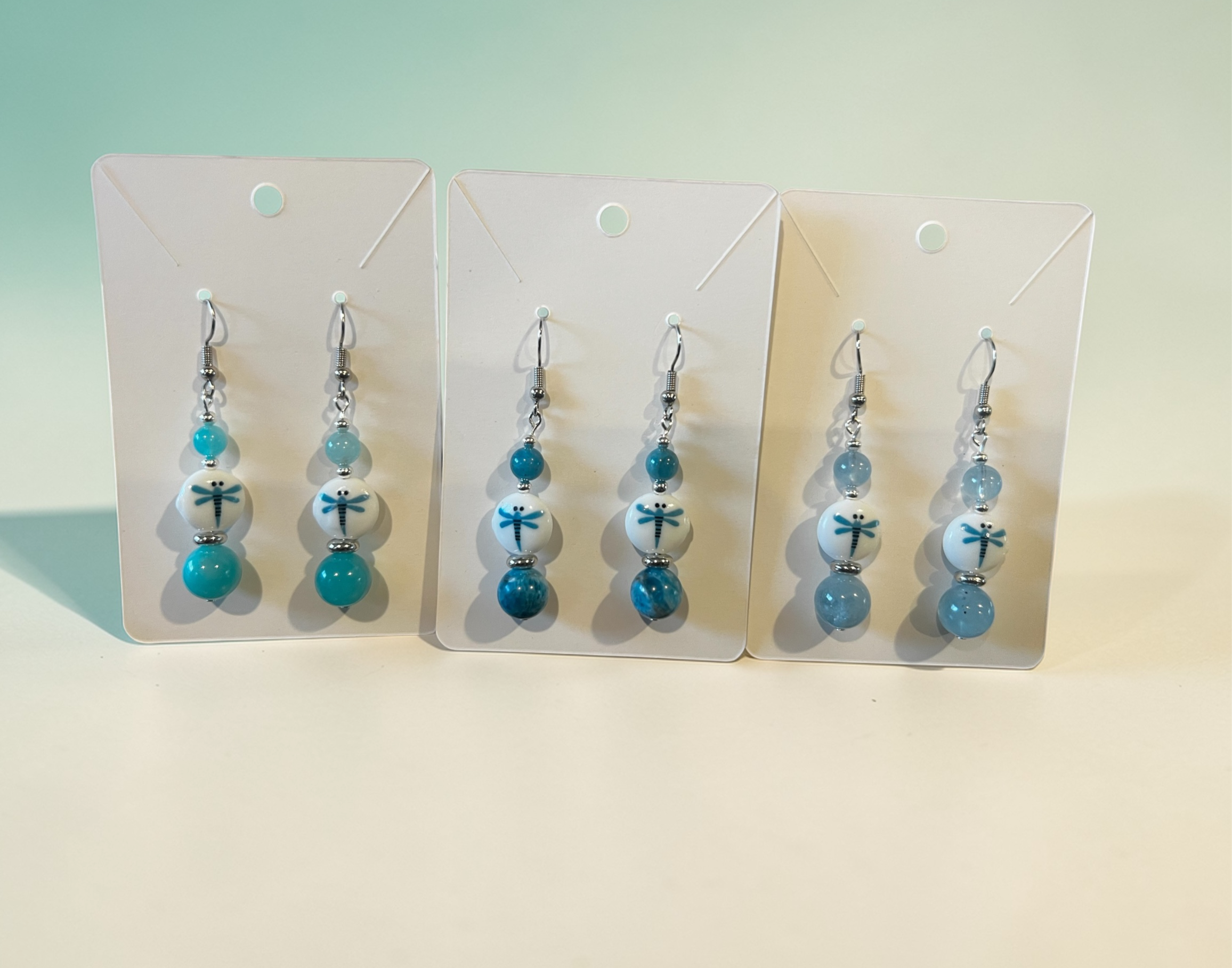 Dragonfly Serenity Crystal Earrings