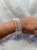 Thumbnail: Clear Quartz Bead Bracelet for Clarity, Healing & Amplification