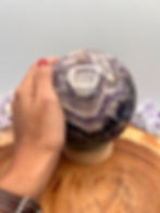 Thumbnail: Chevron Amethyst Sphere: Your Guide to Inner Peace