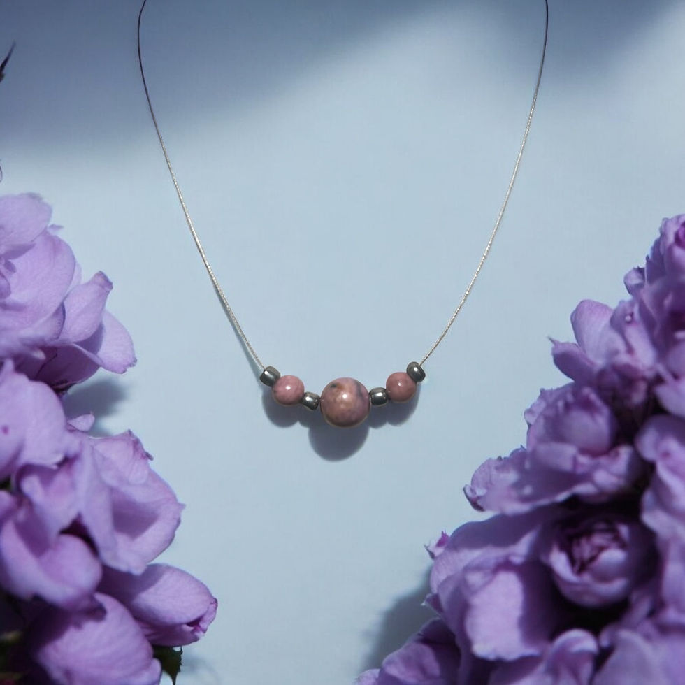 Thumbnail: Eternal Love Gemstone Necklace Collection