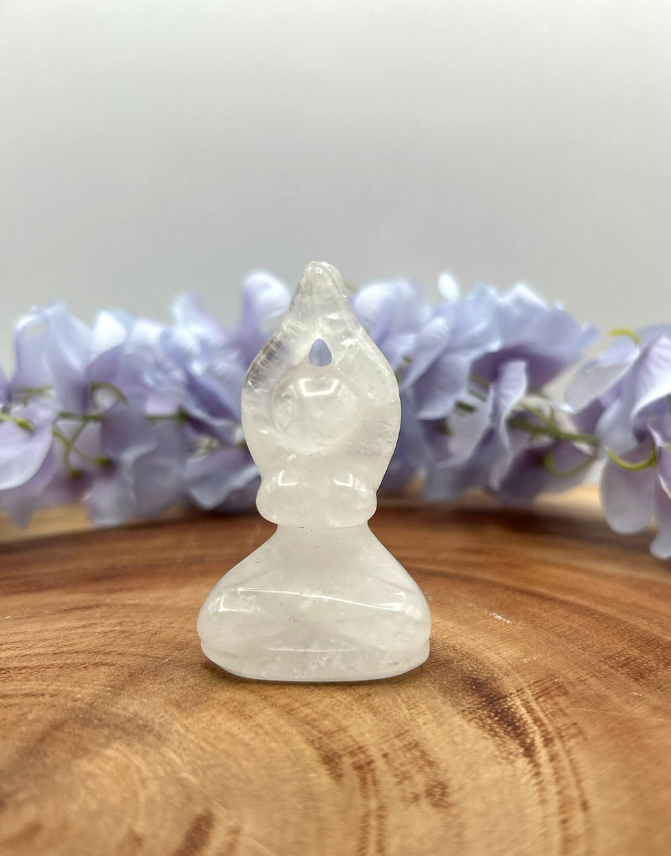 Miniatura: Zen Gemstone Figurines: Yoga-Inspired Crystals for Mindfulness