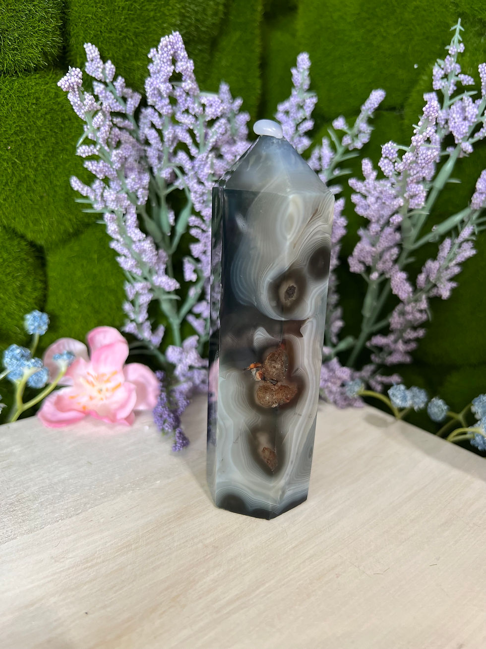 Thumbnail: Black Agate Crystal Points – Healing Crystals for Energy & Balance