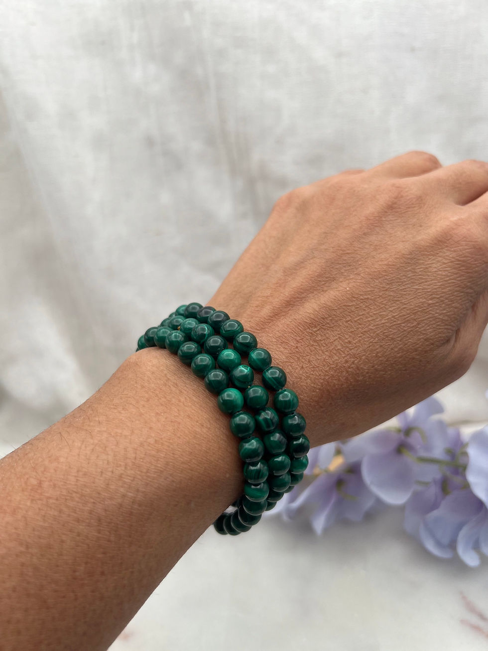 Miniatura: Malachite Bracelet: Embrace the Power of Change