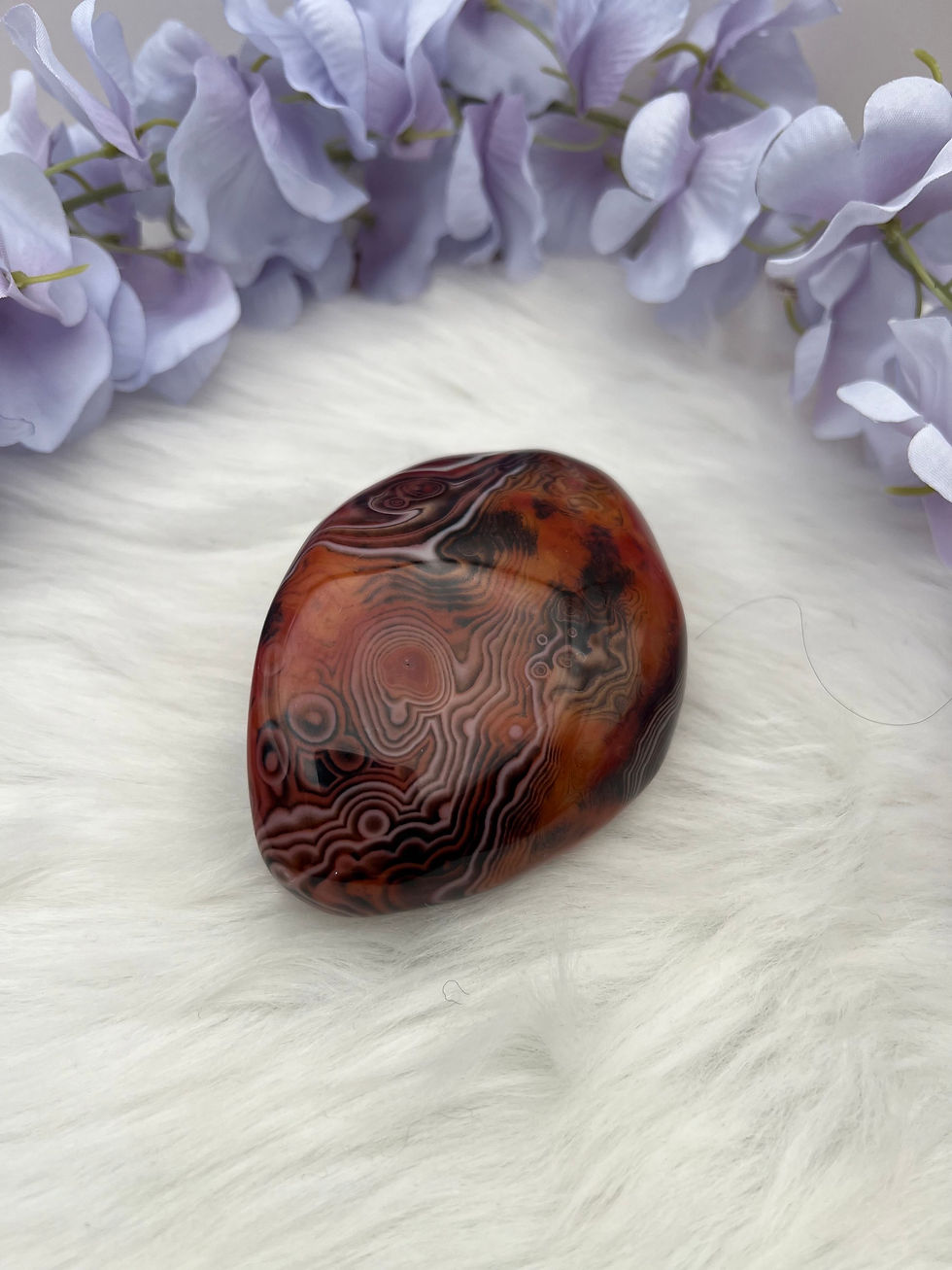 Miniatura: Silk Agate Sardonyx: Discover Serenity and Balance