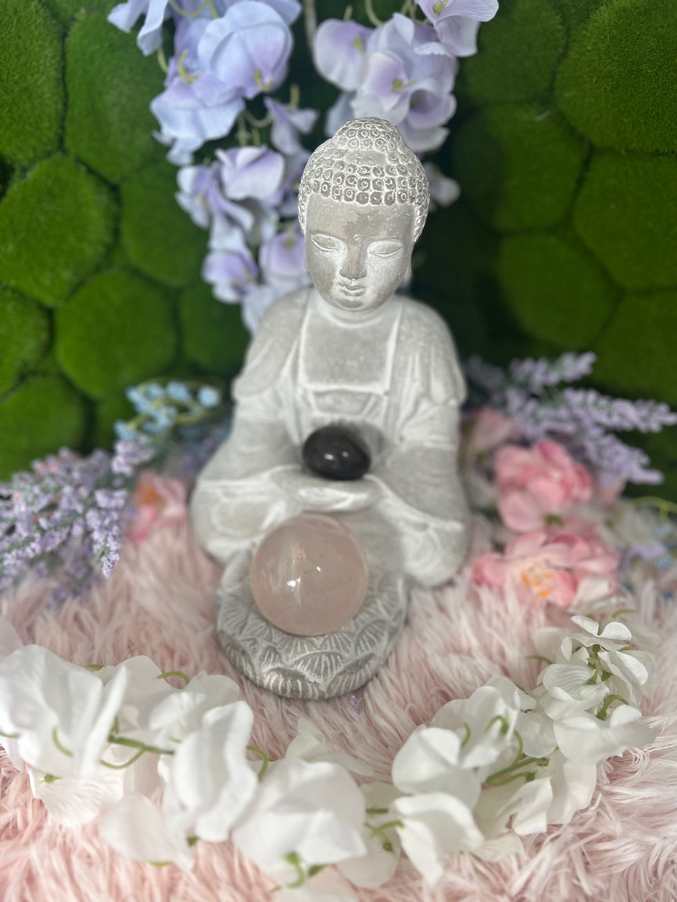 Thumbnail: Buddha Statue Sphere Holder