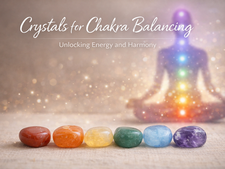 Crystals for Chakra Balancing: Unlocking Energy and Harmony
