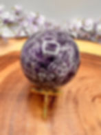 Thumbnail: Chevron Amethyst Sphere: Your Guide to Inner Peace