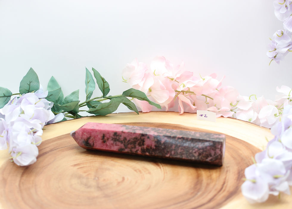 Miniatura: Nurturing Rhodonite Tower: Embrace Calmness and Heart Healing