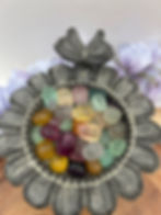 Colorful Fluorite Tumbles for Clarity, Focus & Emotional Balance