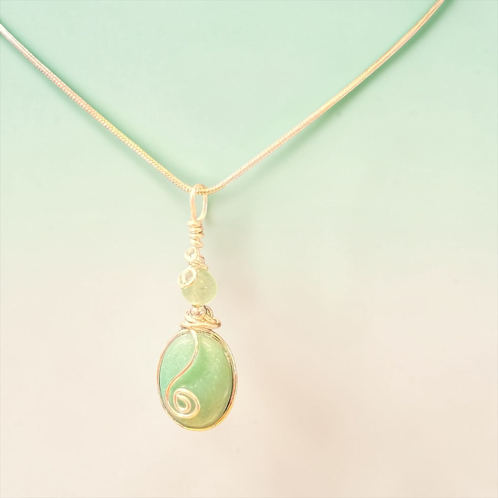 Miniatura: Sacred Flow Wire-Wrapped Pendants