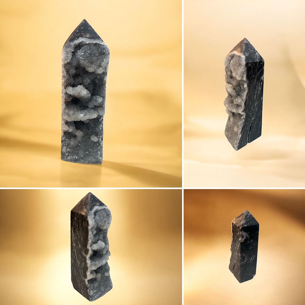 Thumbnail: Sphalerite Tower Crystal - Boost Energy, Grounding & Focus