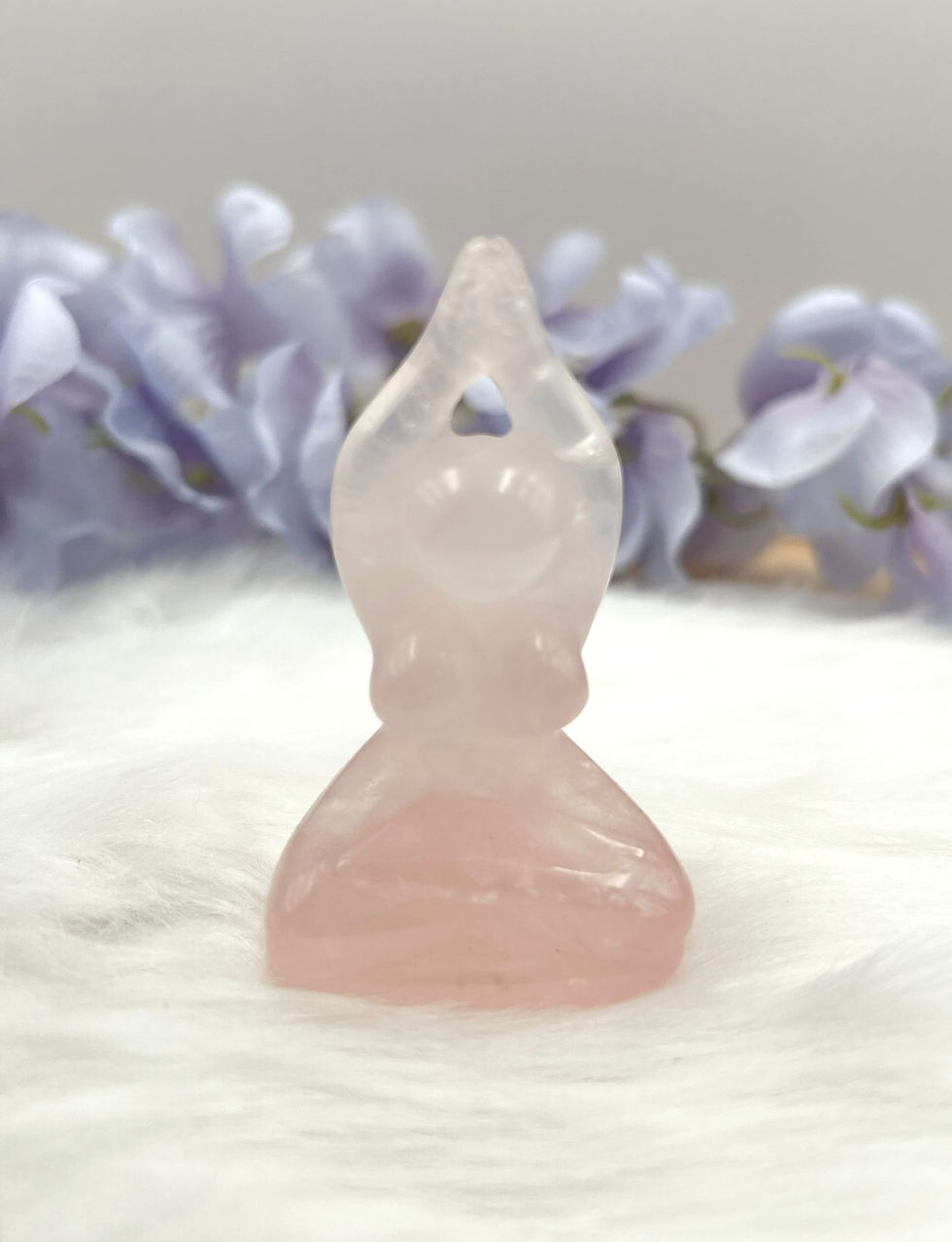 Miniatura: Zen Gemstone Figurines: Yoga-Inspired Crystals for Mindfulness