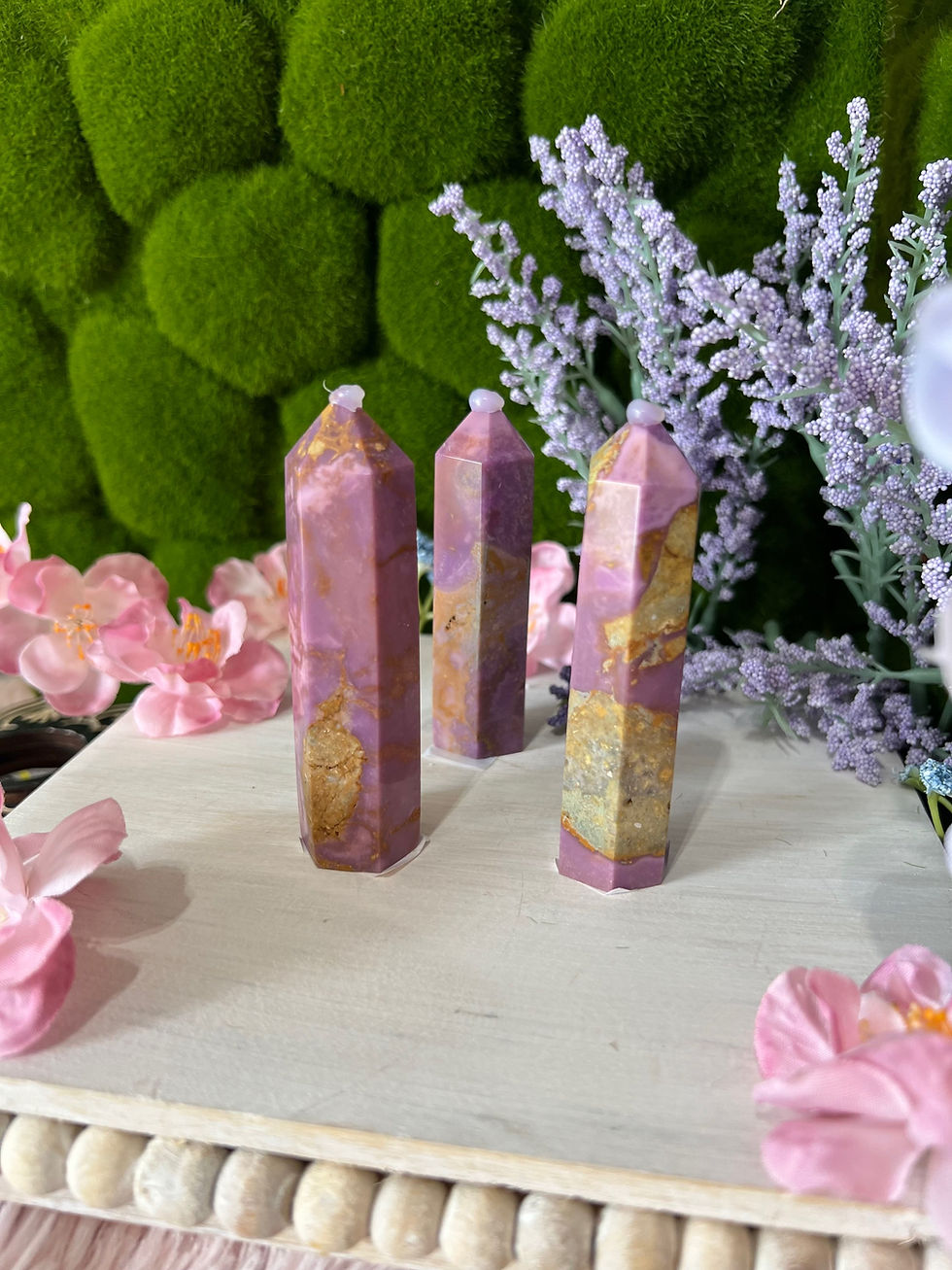 Miniatura: Phosphosiderite Healing Points: Crystals for Peace and Balance