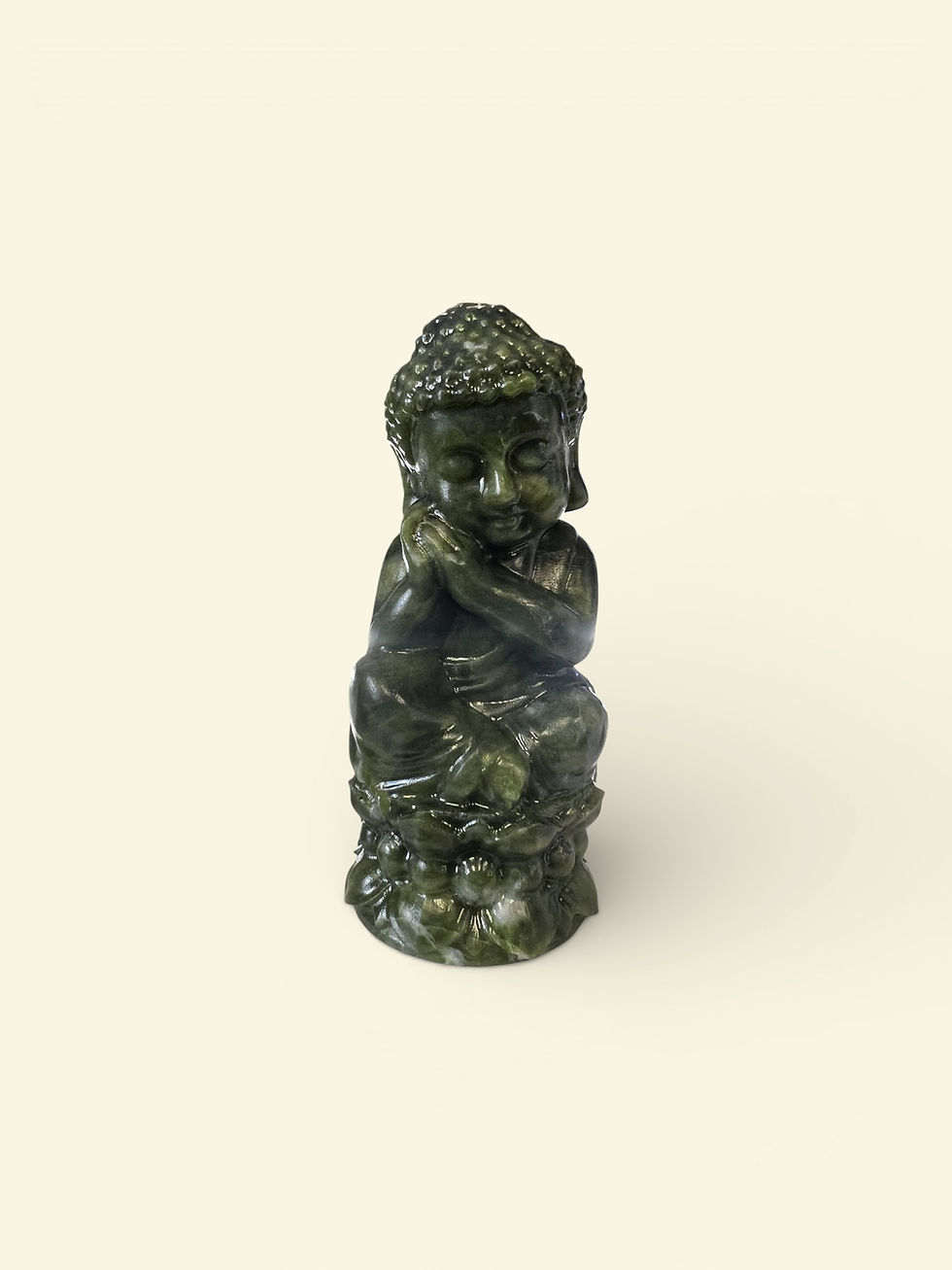 Miniatura: Crystal Baby Buddha Carving
