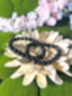 Thumbnail: Blue Tiger Eye Bead Bracelet for Balance & Protection