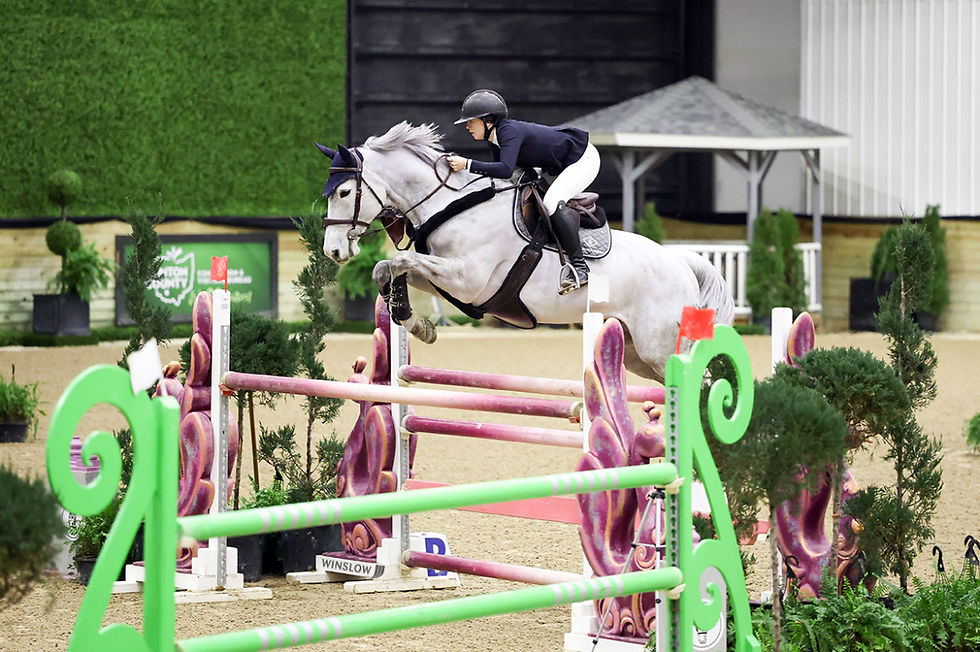 Taylor Embs steps into her first Welcome and Grand Prix classes with great results. Her clients also earn top ribbons in the show ring!