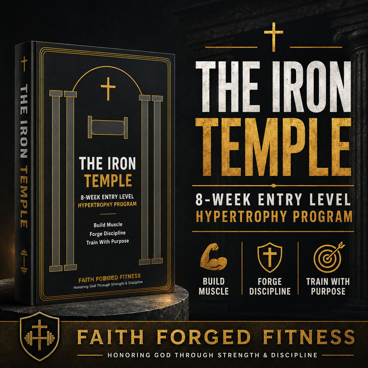 Iron Temple Men's 8 Week Hypertrophy Program