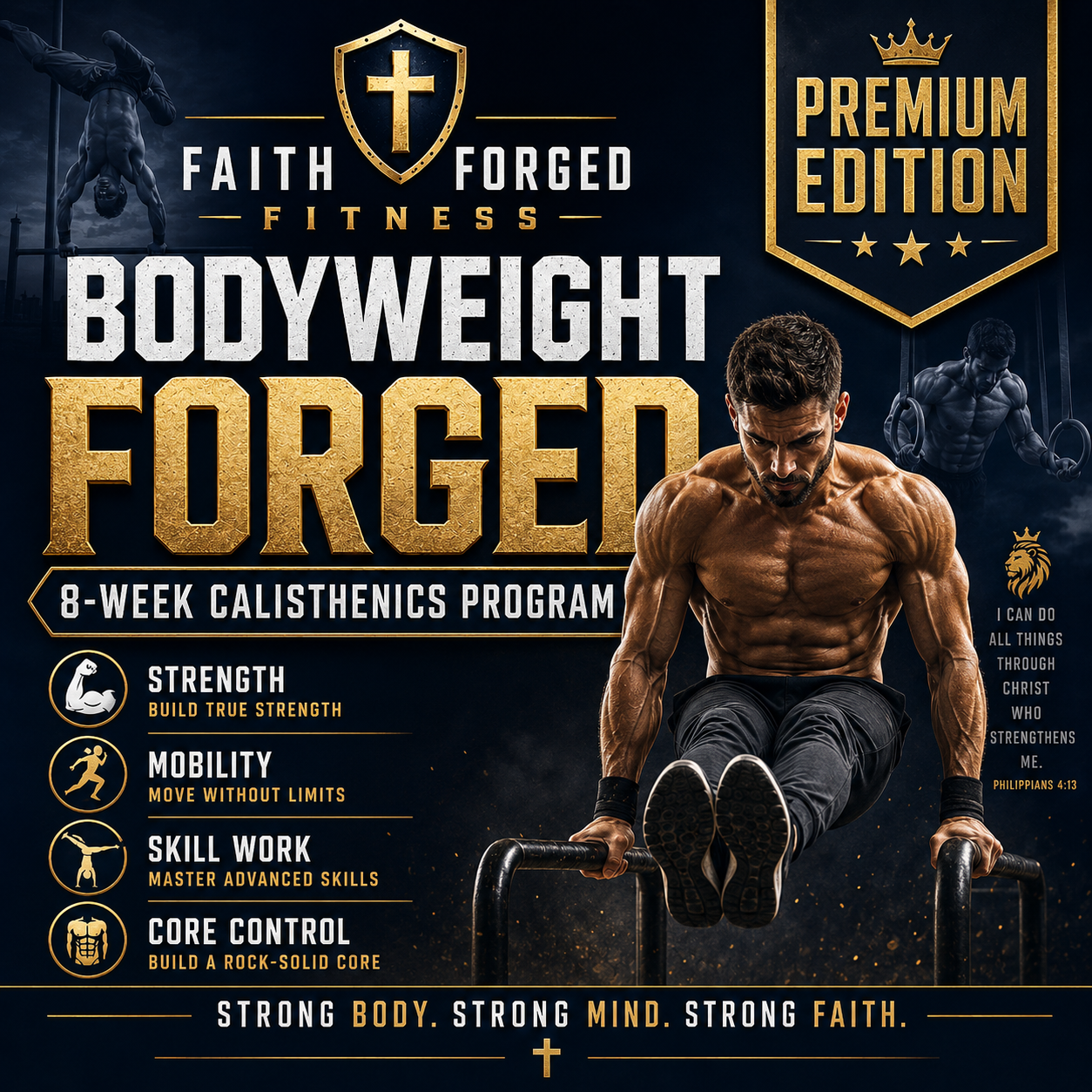 Body Weight Forged 12 Week Calisthenics Program