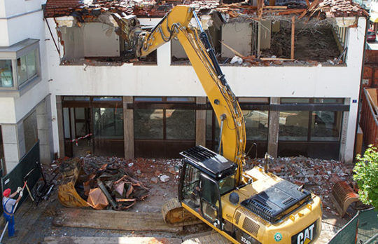 Demolition in Sydney