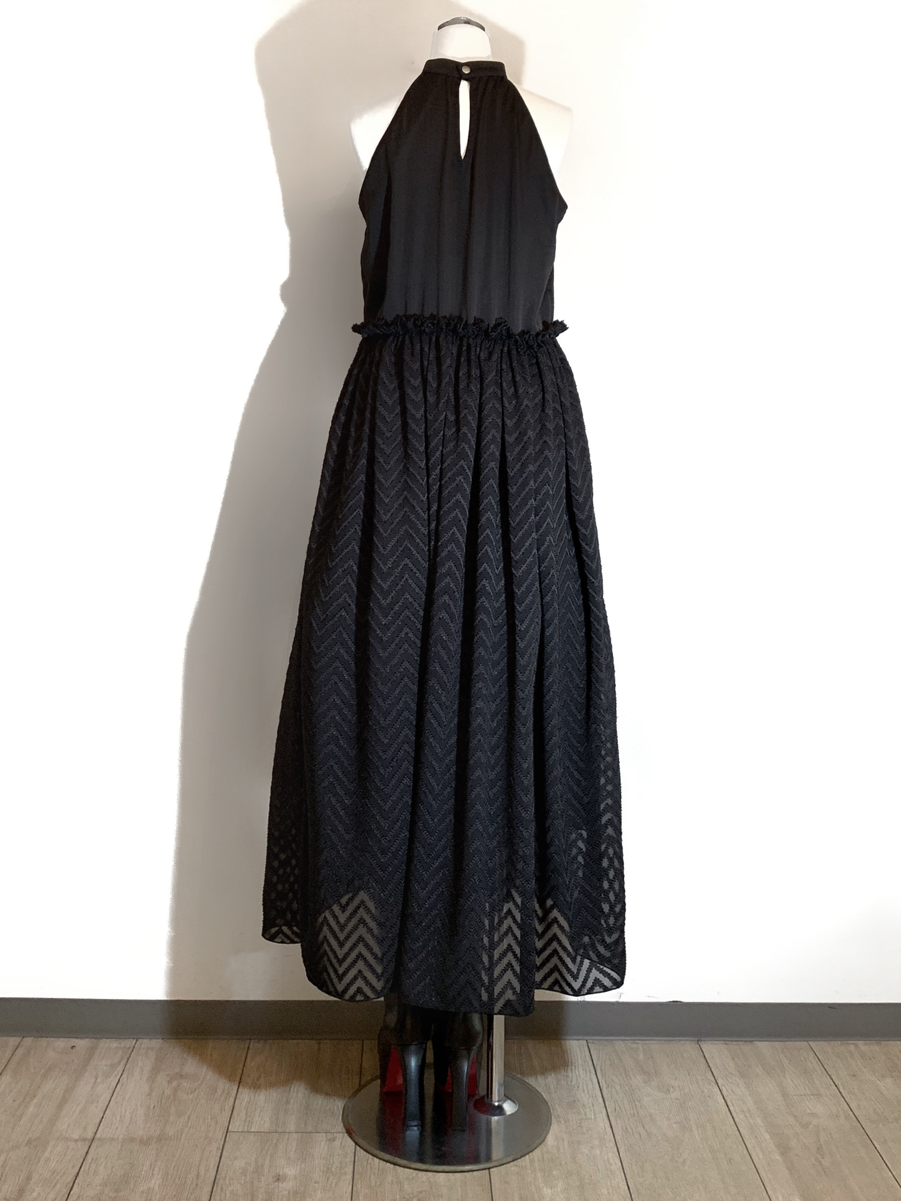 Larme アメリカンスリーブロングワンピース 19ss 004 Webshop