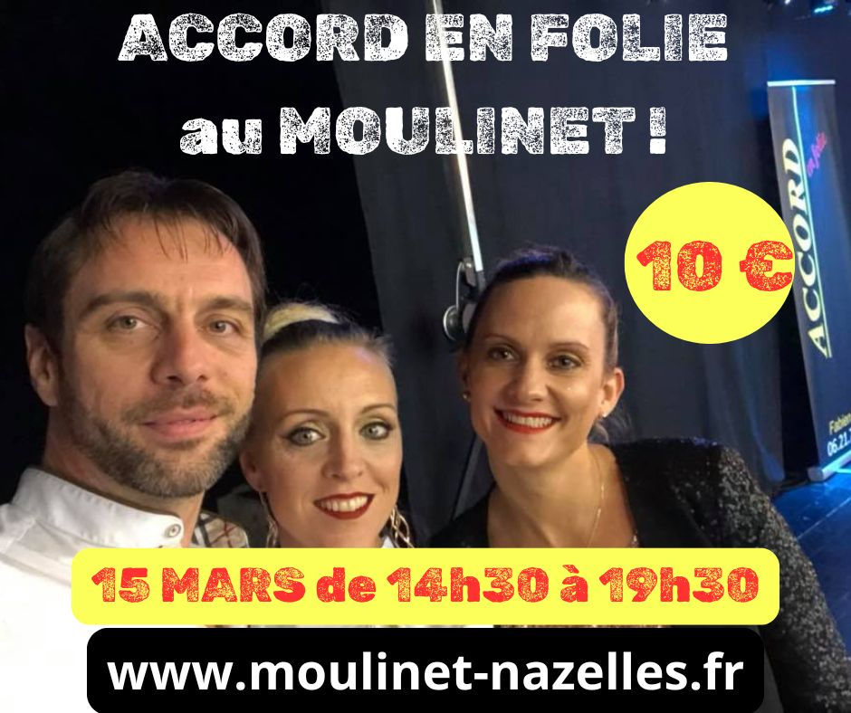 Après-midi dansant avec l'Orchestre ACCORD EN FOLIE - 10 €