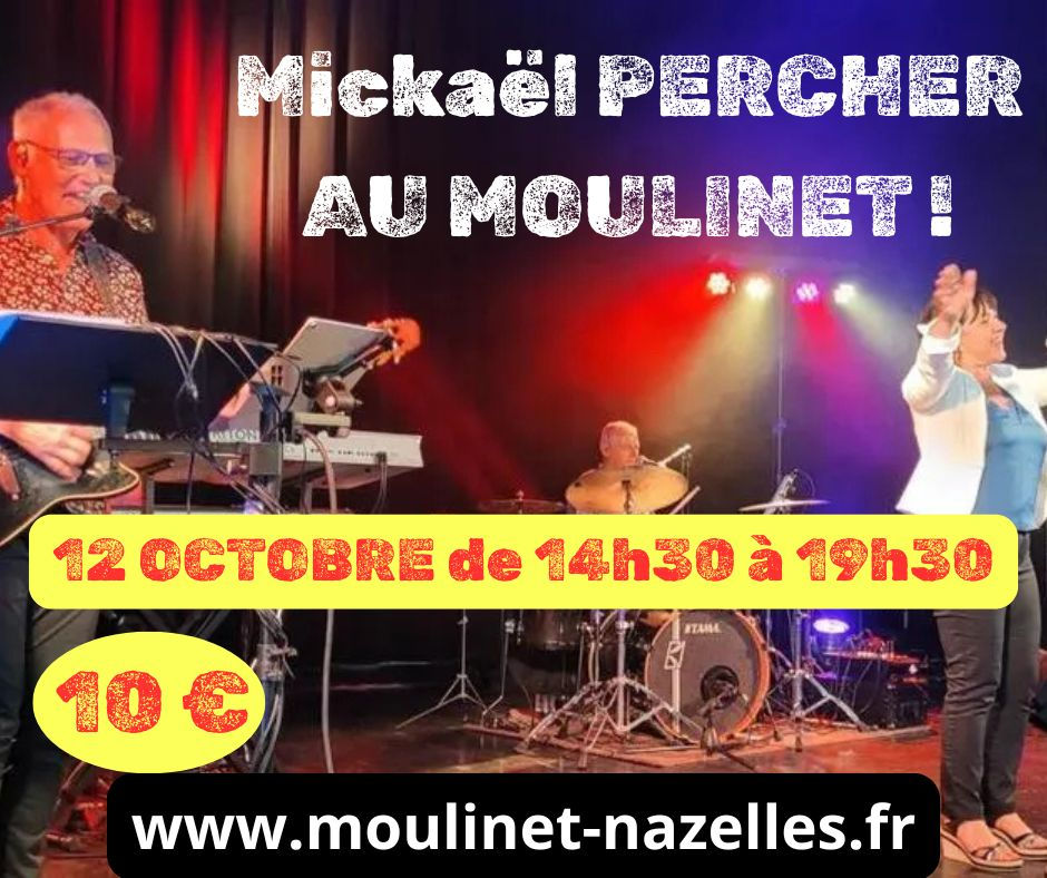 Thé dansant avec MICKAEL PERCHER - 10 €