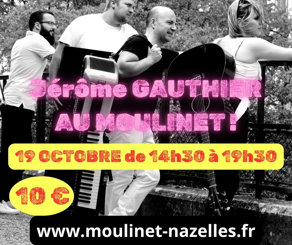 Thé dansant avec JEROME GAUTHIER - 10 €