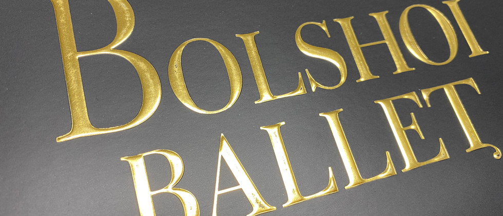 Gold Emboss Specialty Print Finish