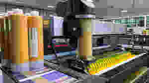 Commercial Offset Printing Press Yellow Inks