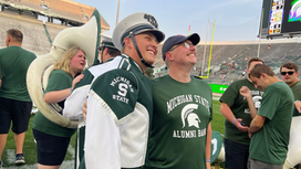 With two performances under our belts, we are so excited to welcome over 500 alumni to take the field with the 156th Spartan Marching Band!