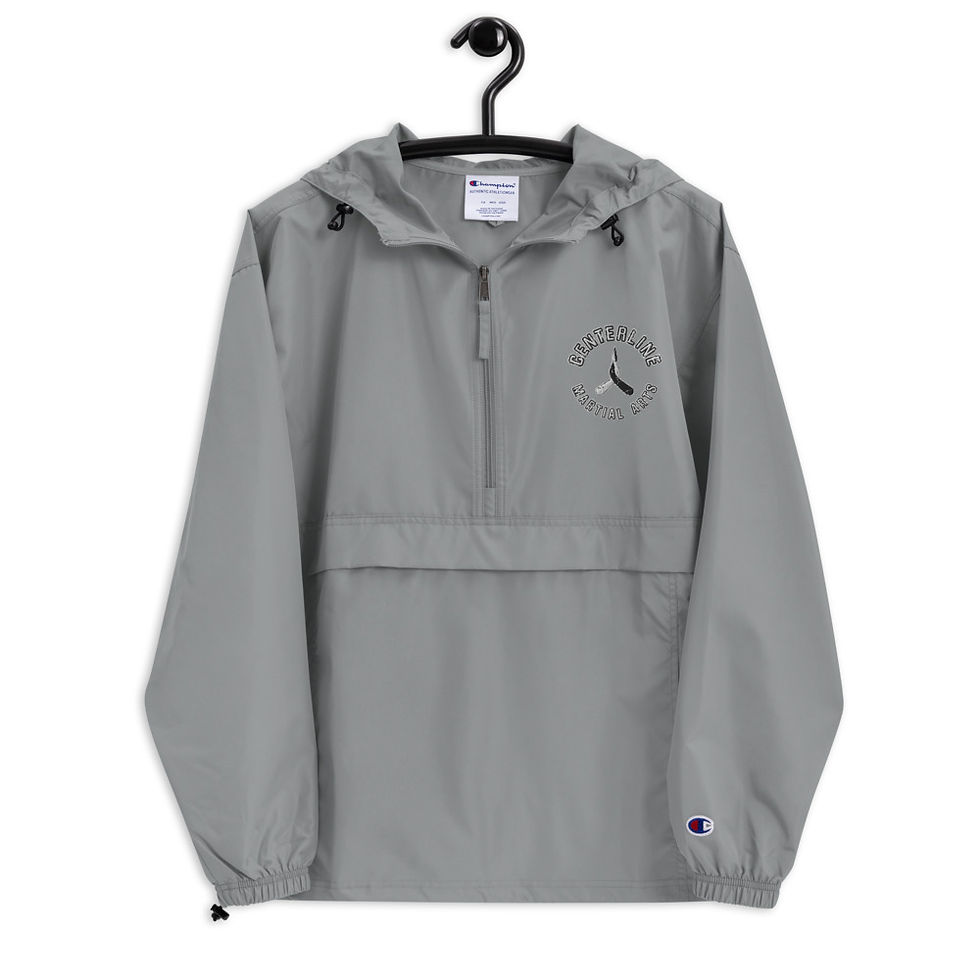 Thumbnail: Embroidered Champion Packable Jacket