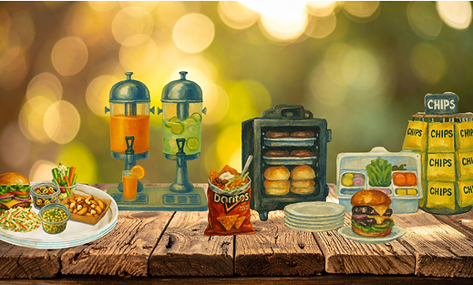 Mr. Pickle wants you to remember last call for food, Saturday August 30th is 1215 No excep