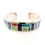 Thumbnail: Silver and Turquoise Cuff