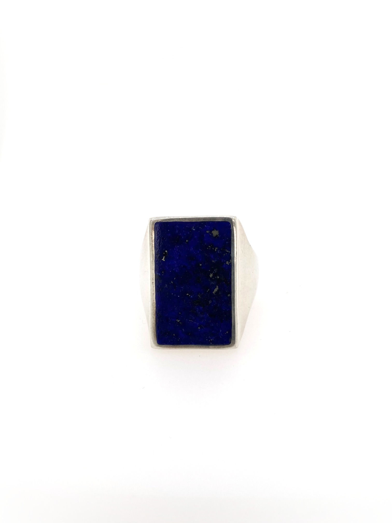 Lapis and Silver ring
