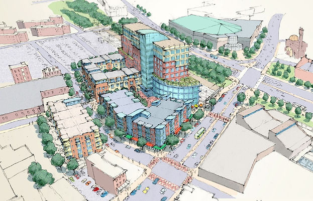 Parcel 25 Aerial View Drawing