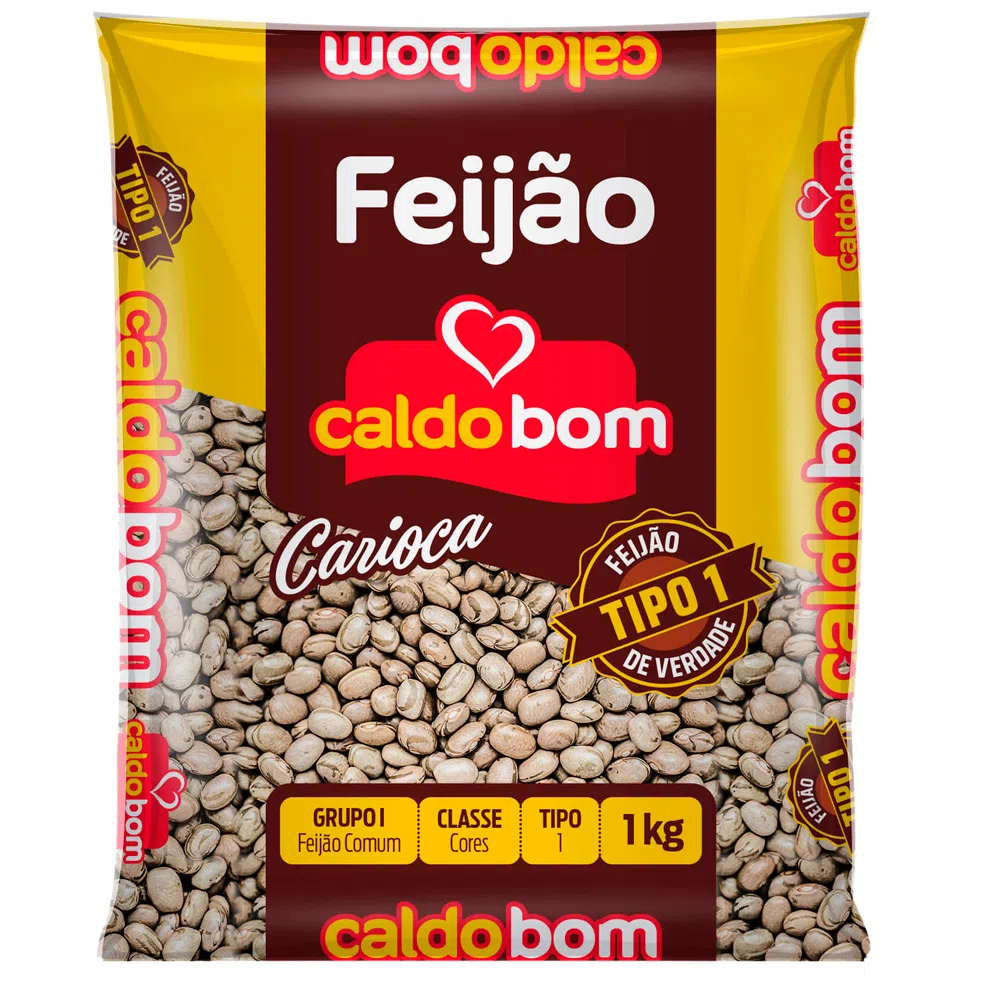 Feijao Branco Caldo Bom 1kg