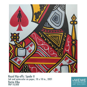 2021 Malady of Sorts Exhbition_Tintin Elbo_Royal Rip-offs Spade II.jpg