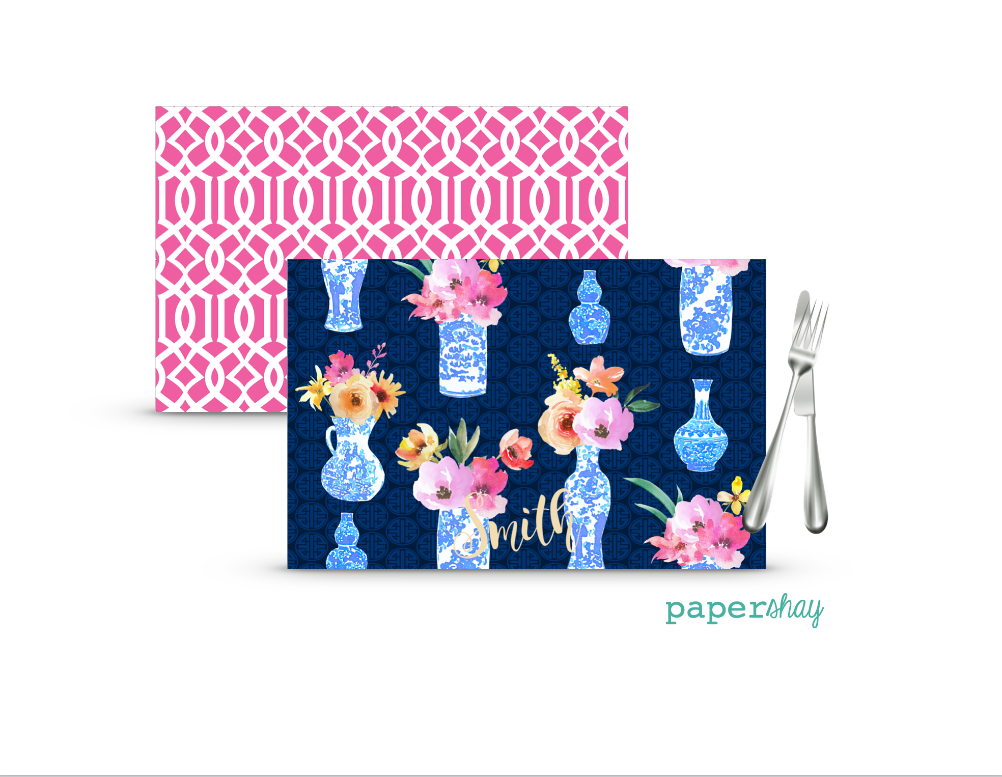 Placemat Laminated--Ginger Jar