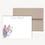 Thumbnail: Floral Lilac Thank You Notes for Women, Tulip Stationery