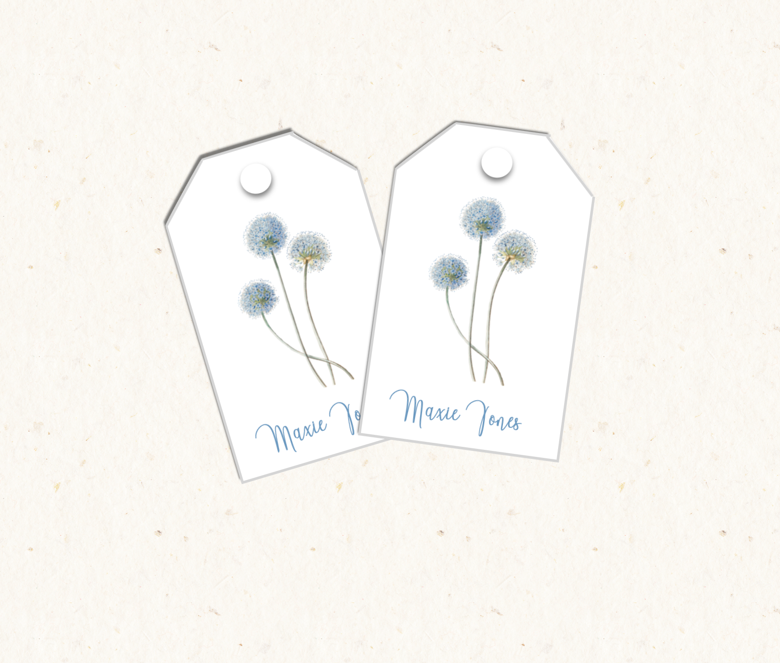 Hang Tags-WISH FLOWERS