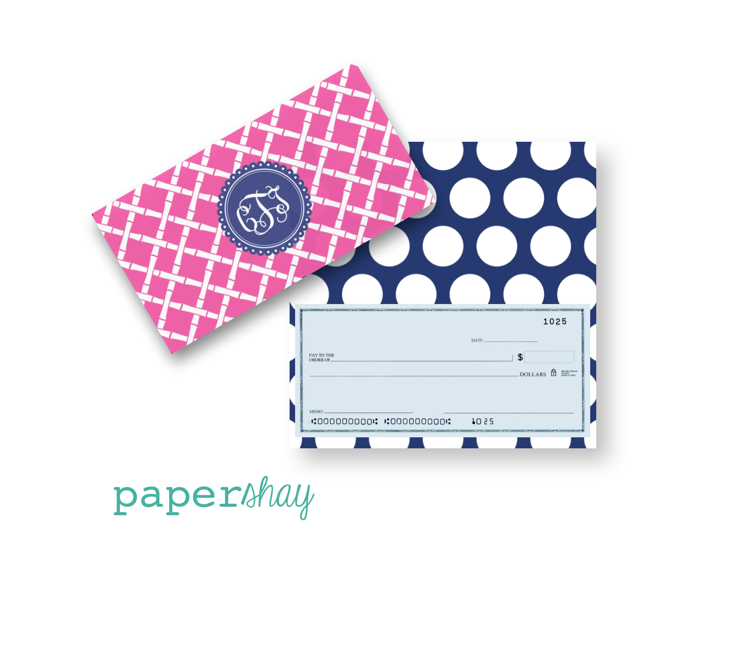 Checkbook Cover-Bamboo