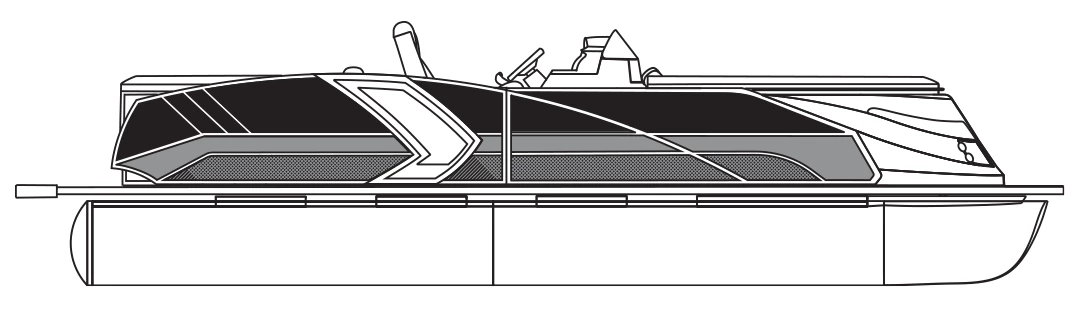 Crest savannah Pontoons