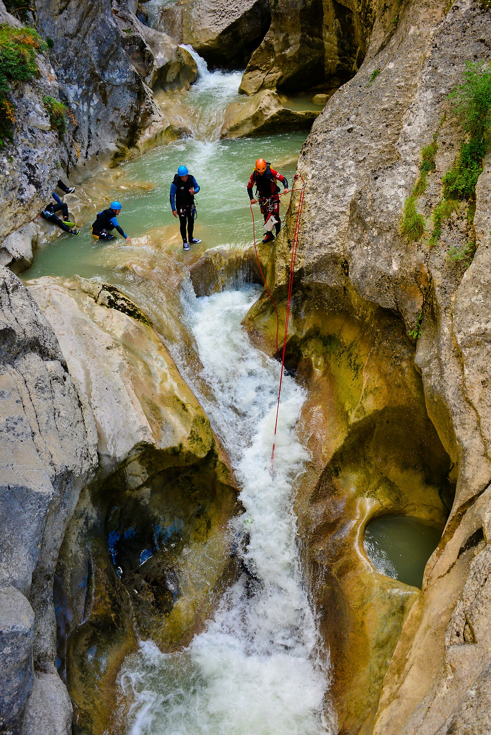 Canyon de Saint Auban