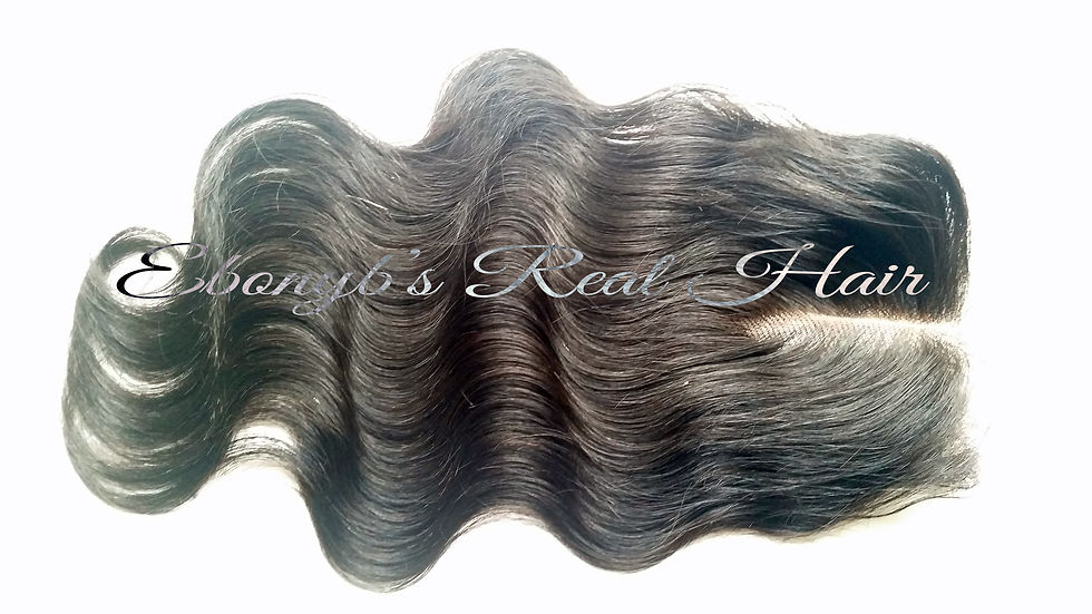 Wavy Virgin Brazilian Lace Top Closure