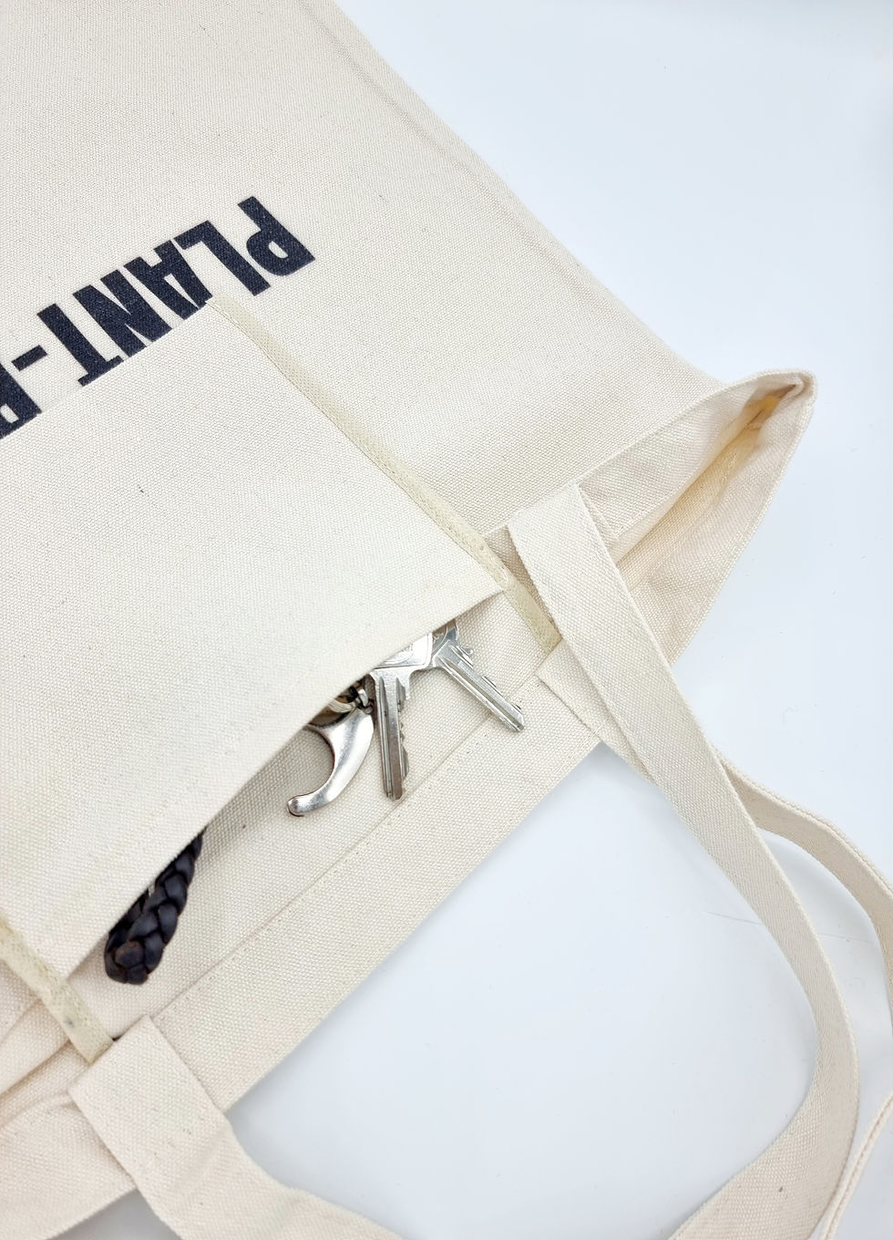 Thumbnail: EnviroBamboo- Sleepy Panda Cotton Tote Bag